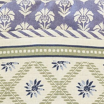 Ulster Weavers Pot Mitt Coastal Treasures in blue