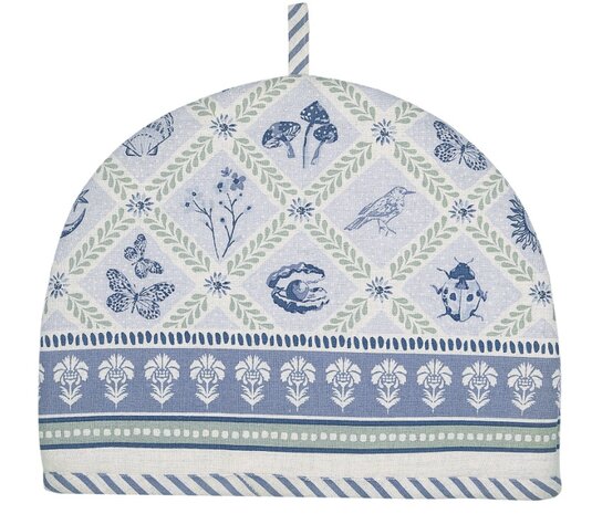 Tea Cosy Coastal Treasures in Blue
