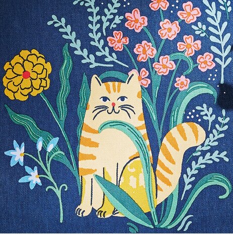 Tea Cosy Marmalade Meadow in Navy