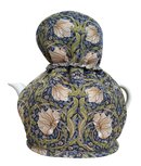 Tea Cosy William Morris Charcoal Pimpernel Wrap Around Tea Cosy William Morris Charcoal Pimpernel Wrap Around